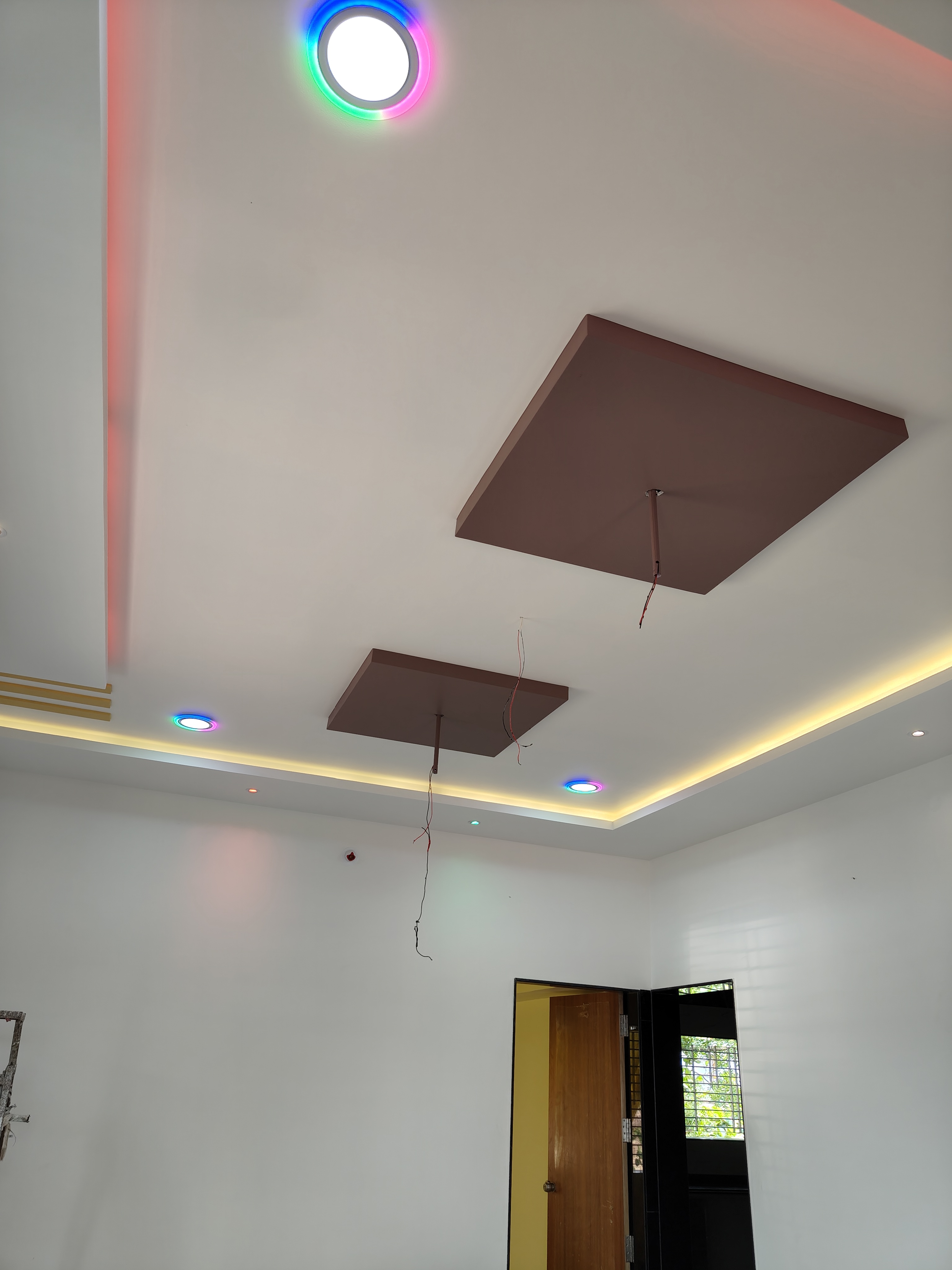 Building electrical work