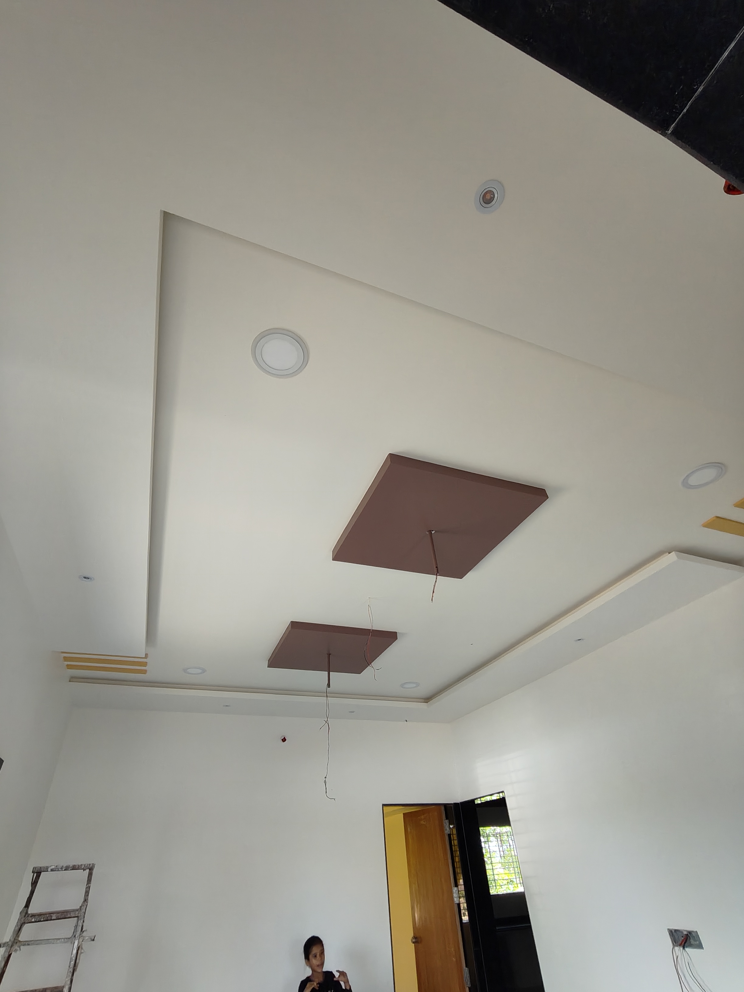 Building electrical work
