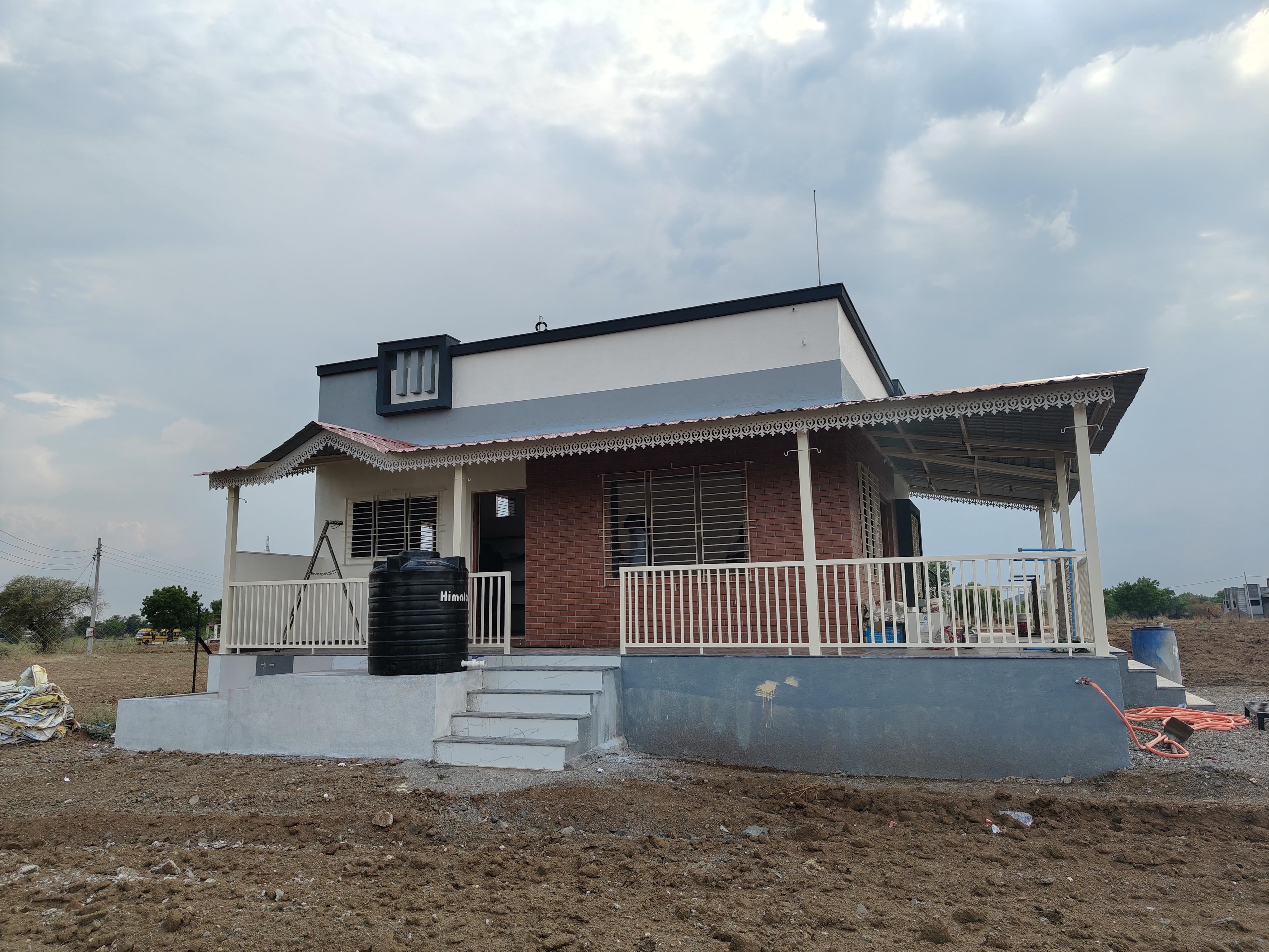 Building electrical work
