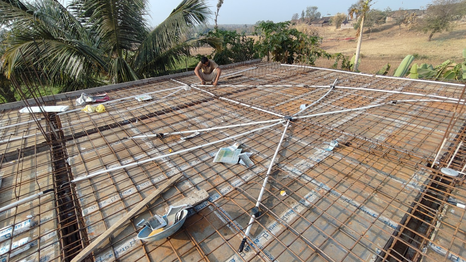 Slab wiring