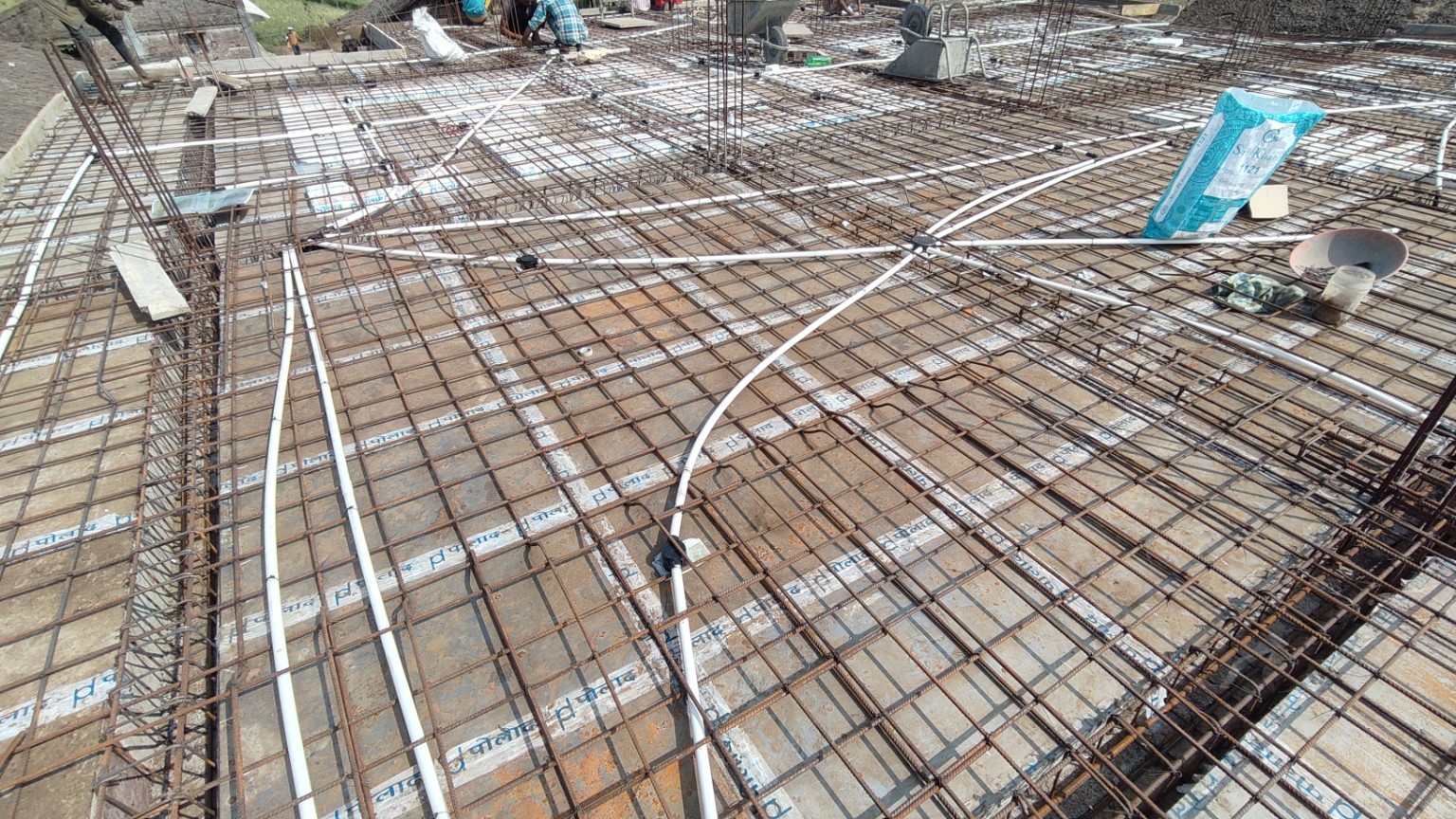 Slab wiring